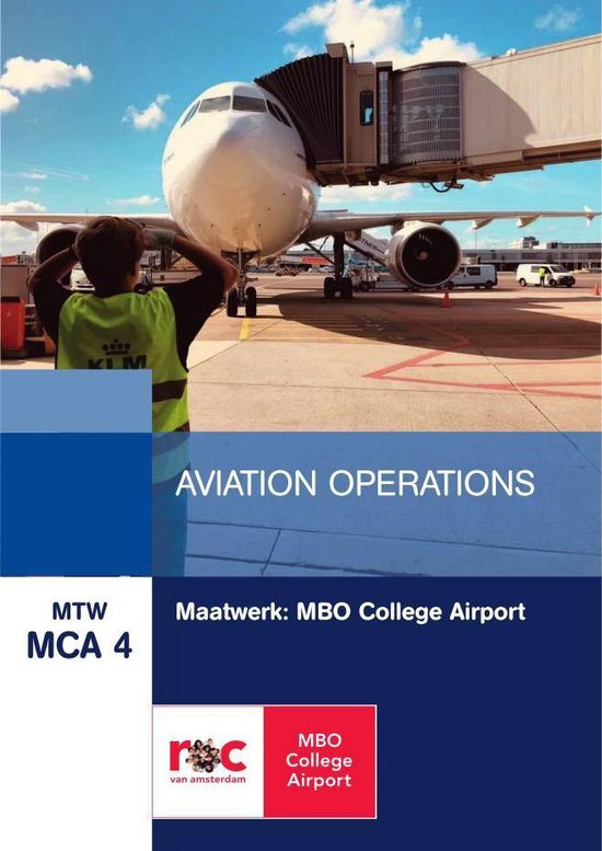 9789400230767 MTW MCA 4  Maatwerk MBO College Airport Aviation Operations