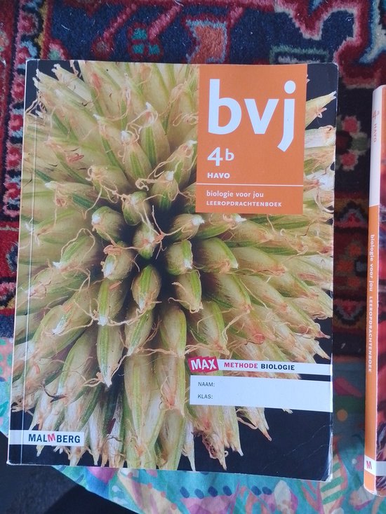 9789402031768 BVJ  biologie voor jou  4b HAVO leeropdrachtenboek