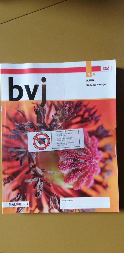 9789402056259 BVJ Havo Biologie voor jou 4A