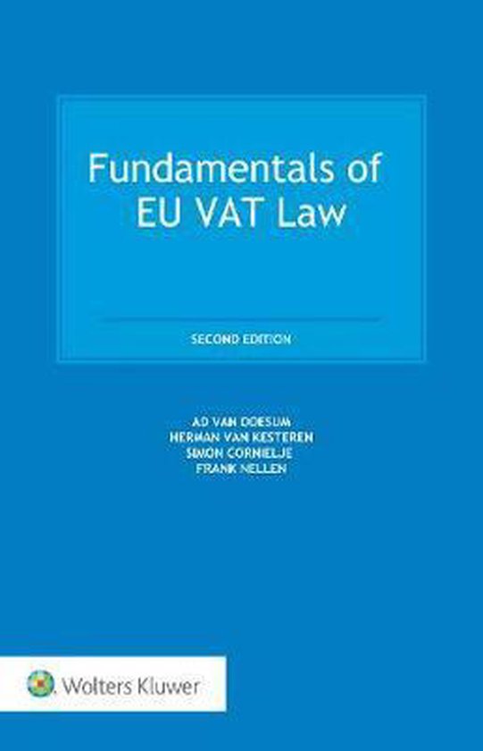 Fundamentals of EU VAT Law, Second Edition