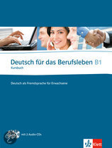 9789460303203 Deutsch fr das Berufsleben B1 Kursbuch  2 AudioCDs