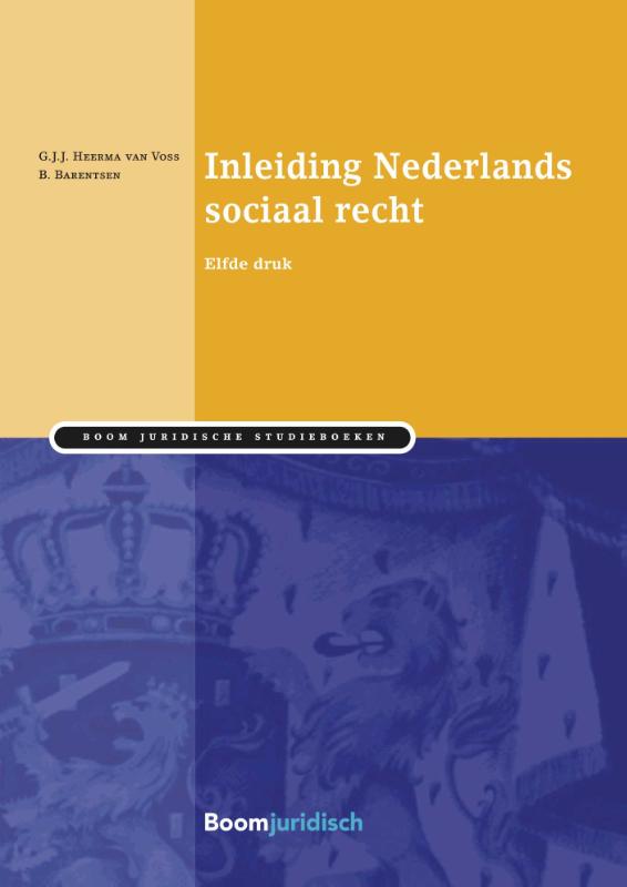 9789462901841 Inleiding Nederlands sociaal recht