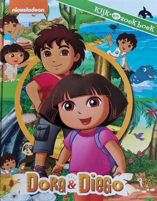 9789463132336-Dora-en-Diego--Kijkboek--Zoekboek--Nickelodeon