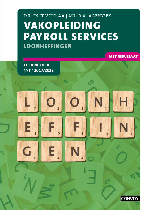 9789463170819 Vakopleiding Payroll Services 20172018 Loonheffingen Theorieboek