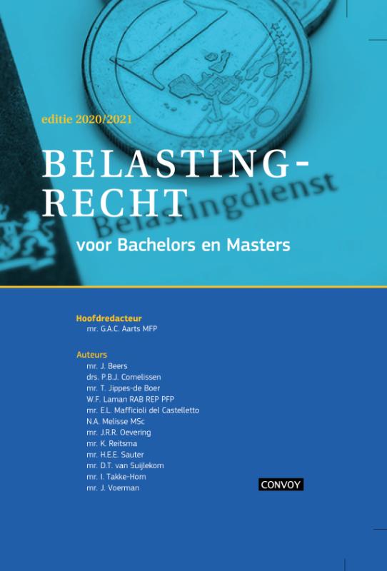 9789463172080 Belastingrecht voor Bachelors en Masters 20202021 Opgavenboek