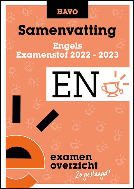 9789464380231 ExamenOverzicht  Samenvatting Engels HAVO