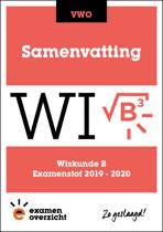 9789492981202 ExamenOverzicht  Samenvatting Wiskunde B VWO