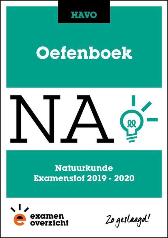 9789492981479 ExamenOverzicht  Oefenboek Natuurkunde HAVO