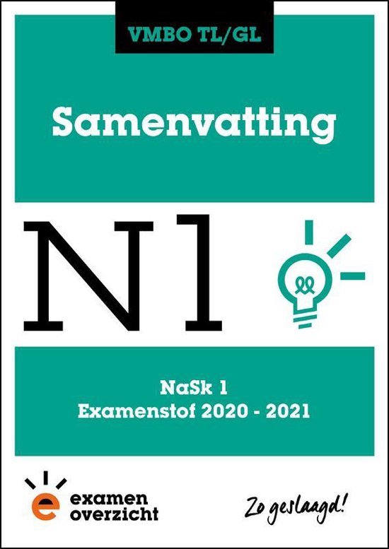 9789493190252 ExamenOverzicht  Samenvatting NaSk 1 VMBO TLGL