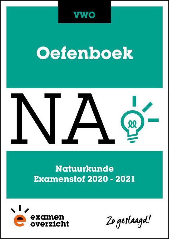 9789493190597 ExamenOverzicht  Oefenboek Natuurkunde VWO