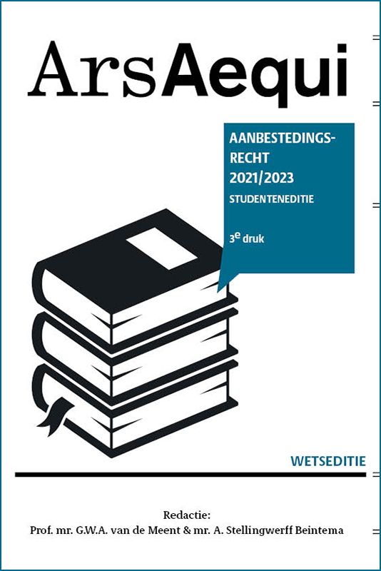 9789493199422 Aanbestedingsrecht 20212023  studenteneditie