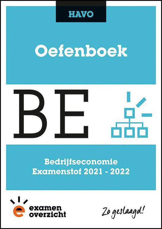 9789493237766 ExamenOverzicht  Oefenboek Bedrijfseconomie HAVO