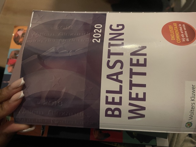 9789013157642-Belastingwetten-2020