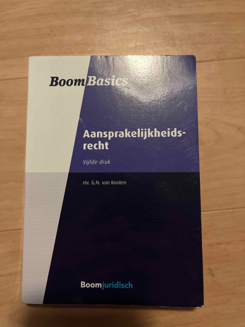 9789462908048-Boom-Basics-Aansprakelijkheidsrecht