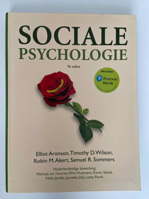 9789043035361-Sociale-psychologie