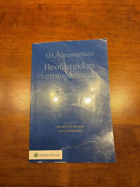 9789013140828-Hoofdstukken-vermogensrecht