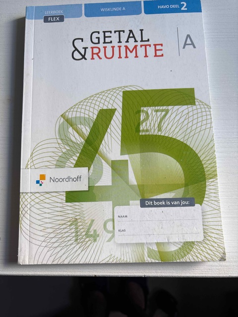 9789001745554-Getal-amp-Ruimte-wiskunde-A-HAVO-Deel-2