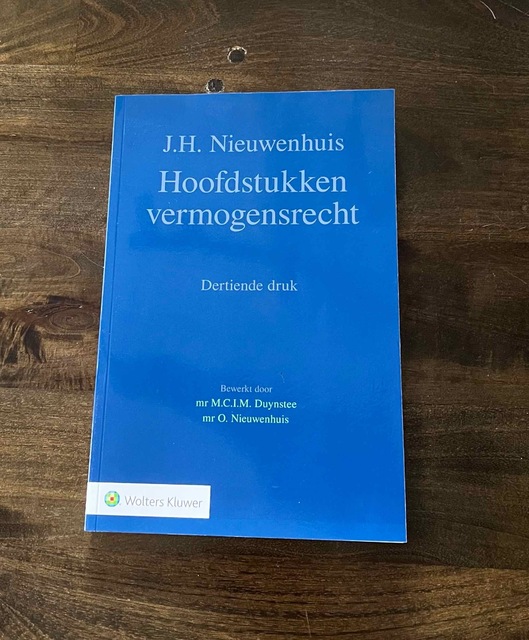9789013167177-Hoofdstukken-vermogensrecht