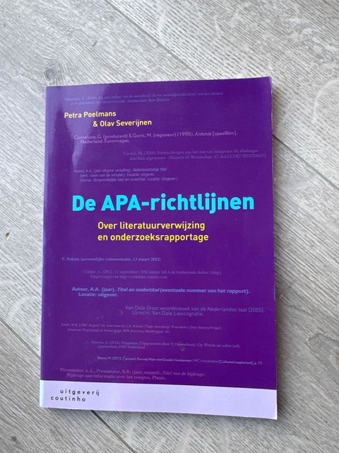 9789046903452-De-APA-richtlijnen
