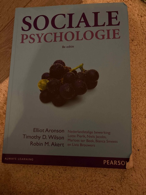 9789043029148-Sociale-psychologie