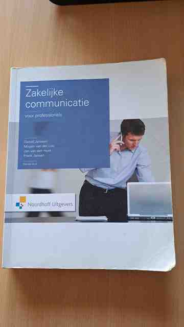 9789001813208-Zakelijke-communicatie-voor-professionals