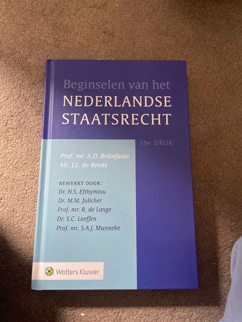 9789013146509-Beginselen-van-het-Nederlands-staatsrecht