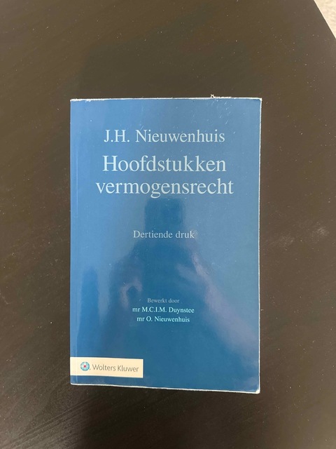 9789013167177-Hoofdstukken-vermogensrecht