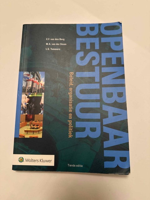 9789013159929-Openbaar-Bestuur-beleid-organisatie-en-politiek