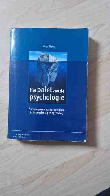 9789046900109-Het-palet-van-de-psychologie