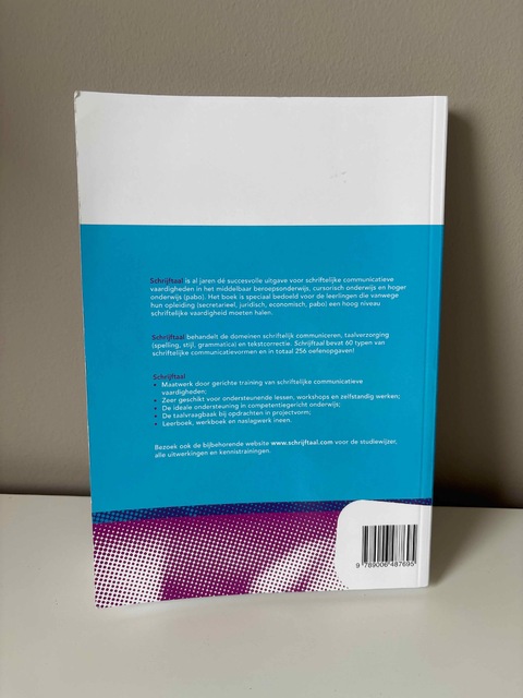 9789006487695-Schrijftaal-Nederlands-MBO-2F-en-3F-Leerwerkboek