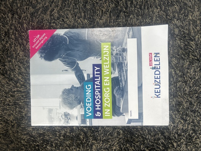 9789037258905-Keuzedeel-Voeding-Hospitality-in-Zorg-en-Welzijn