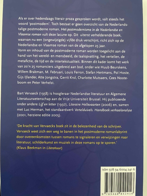 9789460042416-Het-postmodernisme-in-de-Nederlandse-en-Vlaamse-roman
