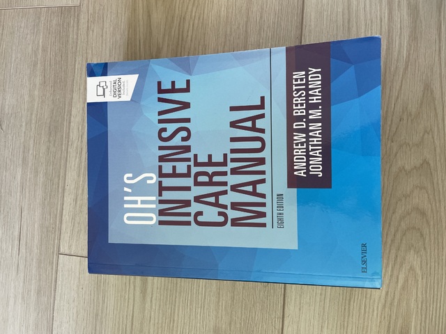 9780702072215-Ohs-Intensive-Care-Manual