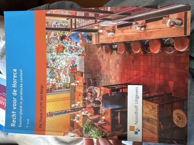 9789001881887-Recht-voor-de-Horeca