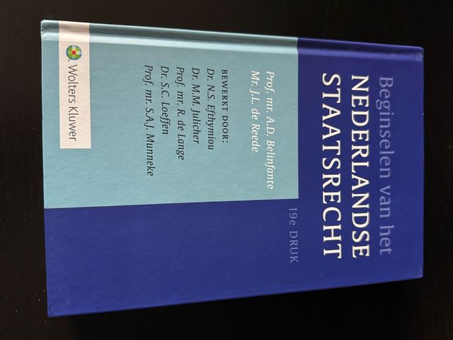 9789013146509-Beginselen-van-het-Nederlands-staatsrecht