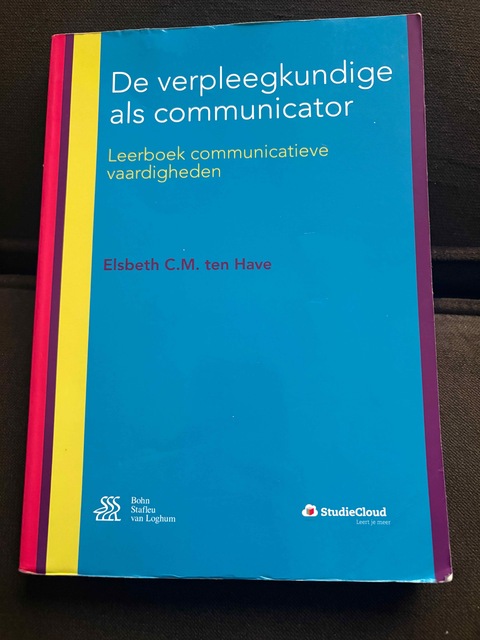 9789036811620-De-verpleegkundige-als-communicator