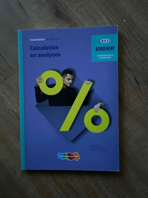 9789006372298-Calculaties-en-Analyses-Niveau-34-Theorieboek