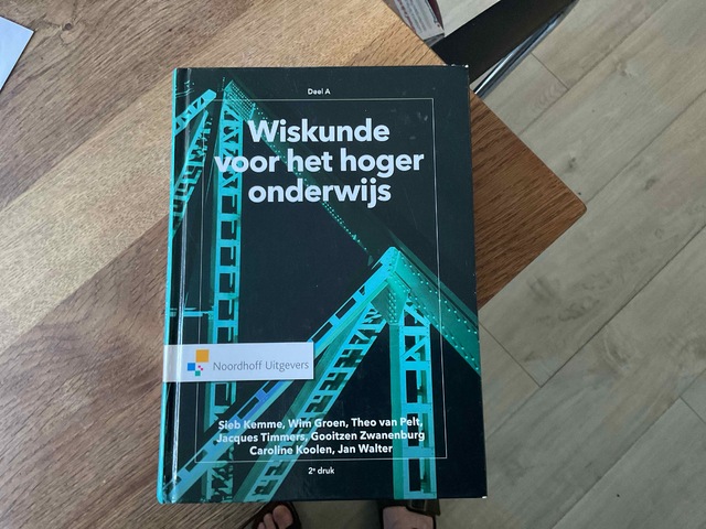 9789001888084-Wiskunde-voor-het-hoger-onderwijs-deel-A