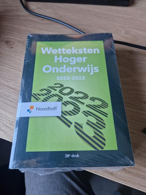 9789001299132-Wetteksten-Hoger-Onderwijs-2022-2023