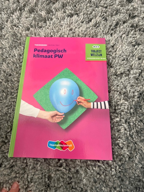 9789006622201-Pedagogisch-klimaat-PW-niveau-3-4-Theorieboek