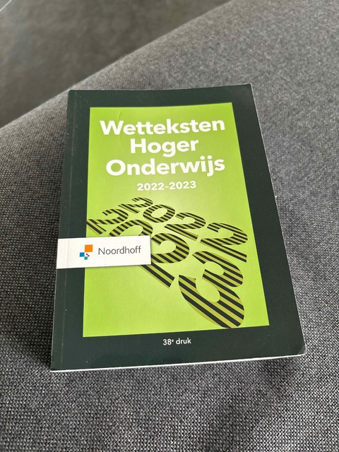 9789001299132-Wetteksten-Hoger-Onderwijs-2022-2023