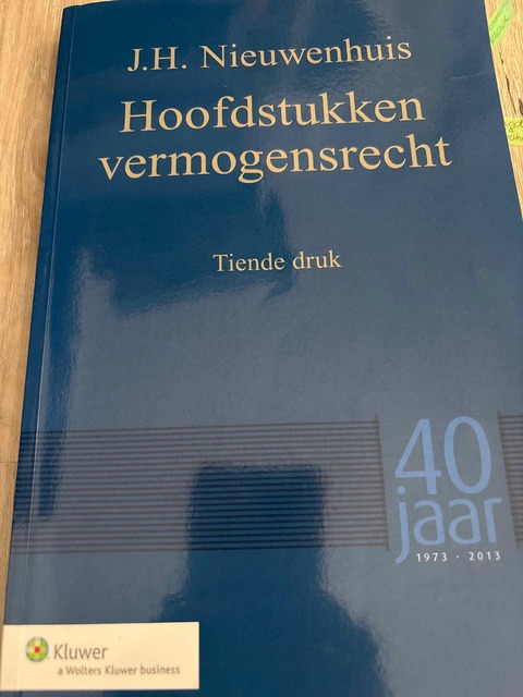 9789013111842-Hoofdstukken-vermogensrecht