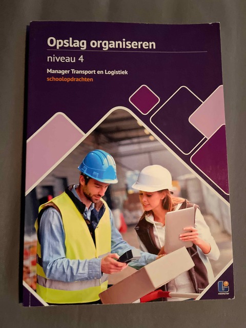 9789461718242-Manager-Transport-en-Logistiek-Niveau-4-opslag-organiseren