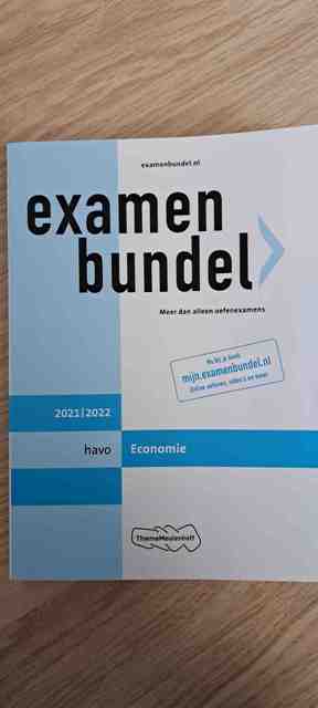 9789006491500-Examenbundel-havo-Economie-20212022