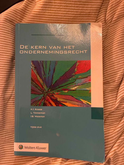 9789013151800-De-kern-van-het-ondernemingsrecht