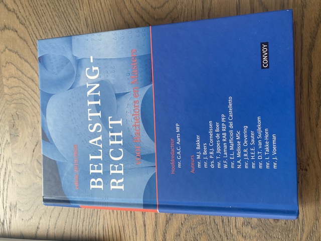 9789463171687-Belastingrecht-Bachelors-Masters-2019-2020