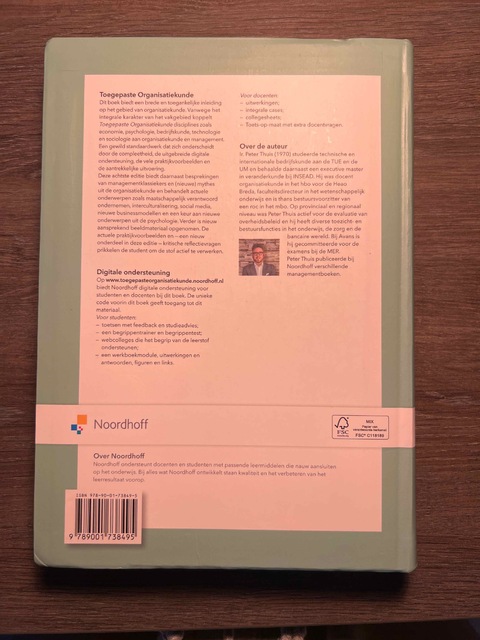 9789001738495-Toegepaste-Organisatiekunde