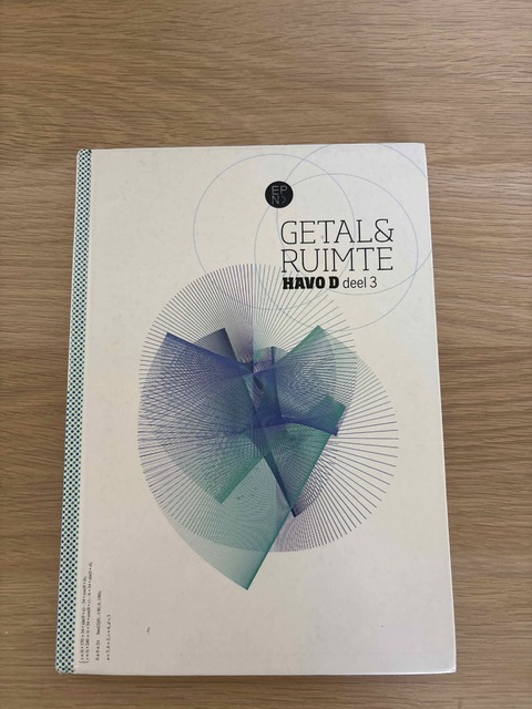 9789011110687-Getal-En-Ruimte-Havo-D-Deel-3-Deel-Leerboek