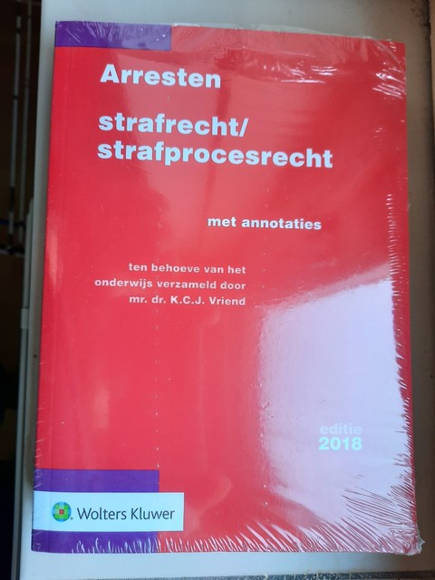 9789013147865-Arresten-strafrecht-en-strafprocesrecht-2018