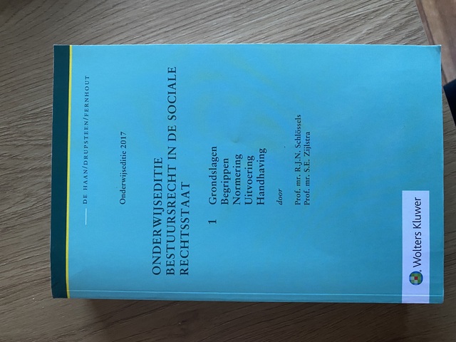 9789013142563-Onderwijseditie-bestuursrecht-in-de-sociale-rechtsstaat-band-1